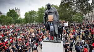 Image result for churchill london BLM