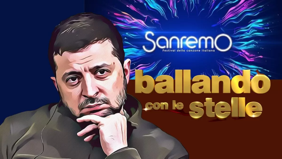 Και στο φεστιβάλ του Σαν Ρέμο, ο Ζελένσκι